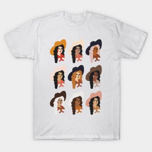 Multi Culture Cowgirl T-Shirt